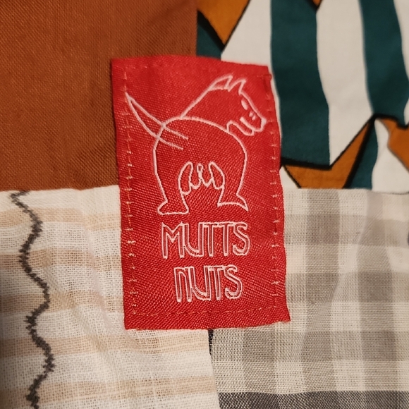 Colorful Patchwork Button-Up Shirt - Picture 5 of 7